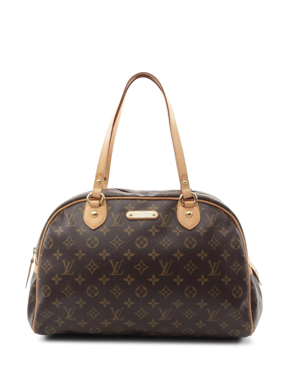 Louis Vuitton Pre-Owned 2007 Montorgueil GM shoulder bag | Brown | Image 1