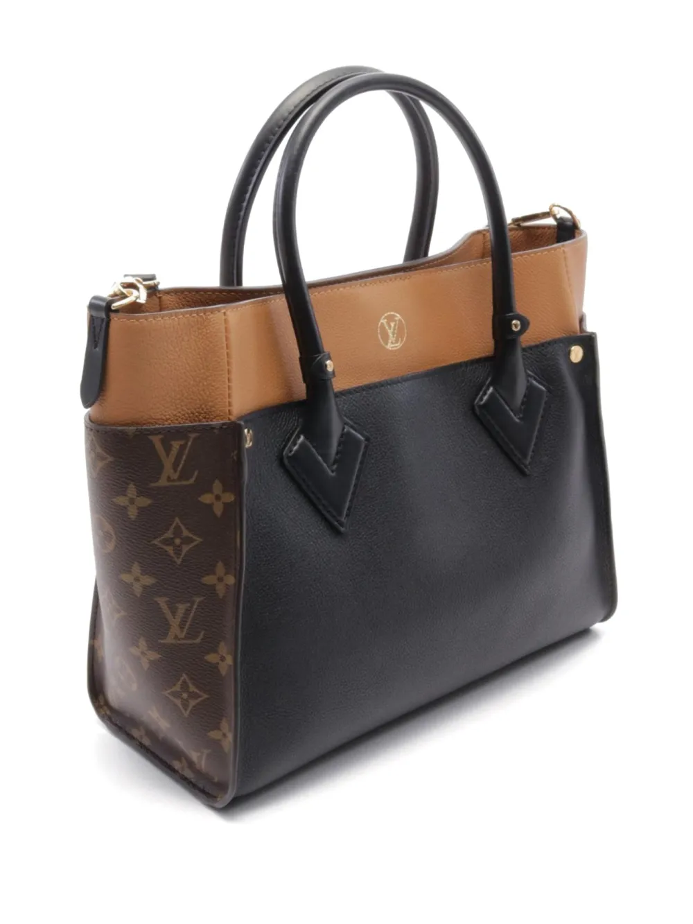 Louis Vuitton Pre-Owned 2021 On My Side MM shopper met monogram - Zwart