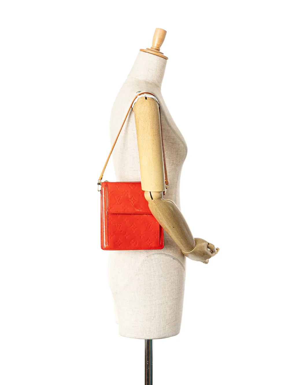 Louis Vuitton Pre-Owned 2002 Monogram Vernis Mat Mott shoulder bag - Rood