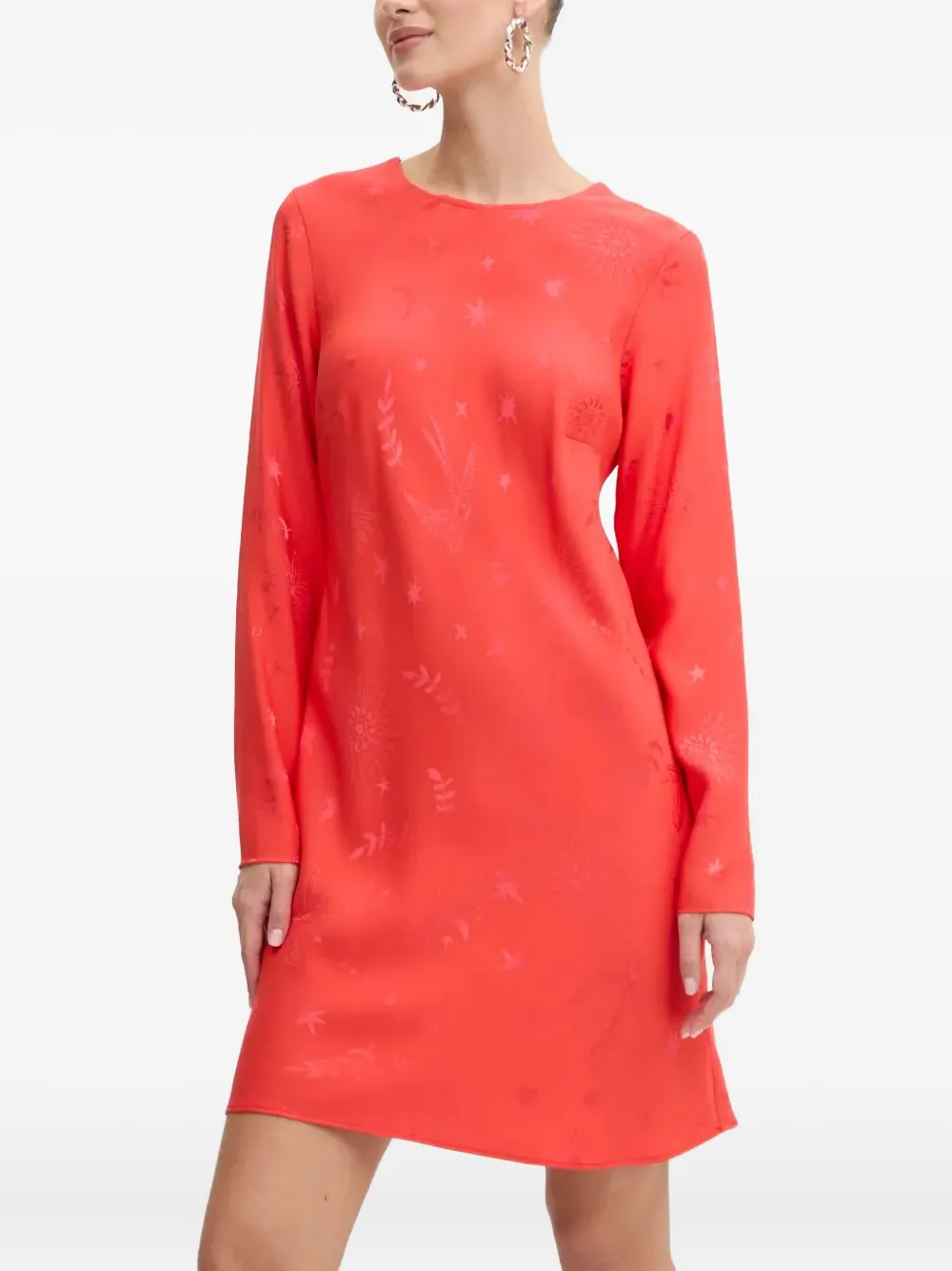 NEVER FULLY DRESSED Jurk met print - Rood