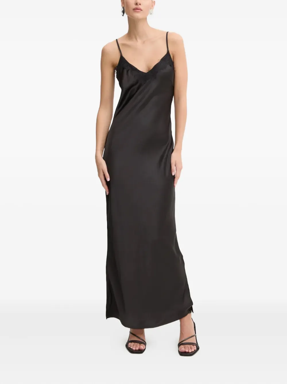 NEVER FULLY DRESSED Jurk met kant - Zwart