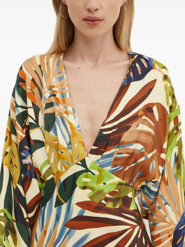 farfetch green dress Sister Jane Plaid Mini Dress With Bow Detail