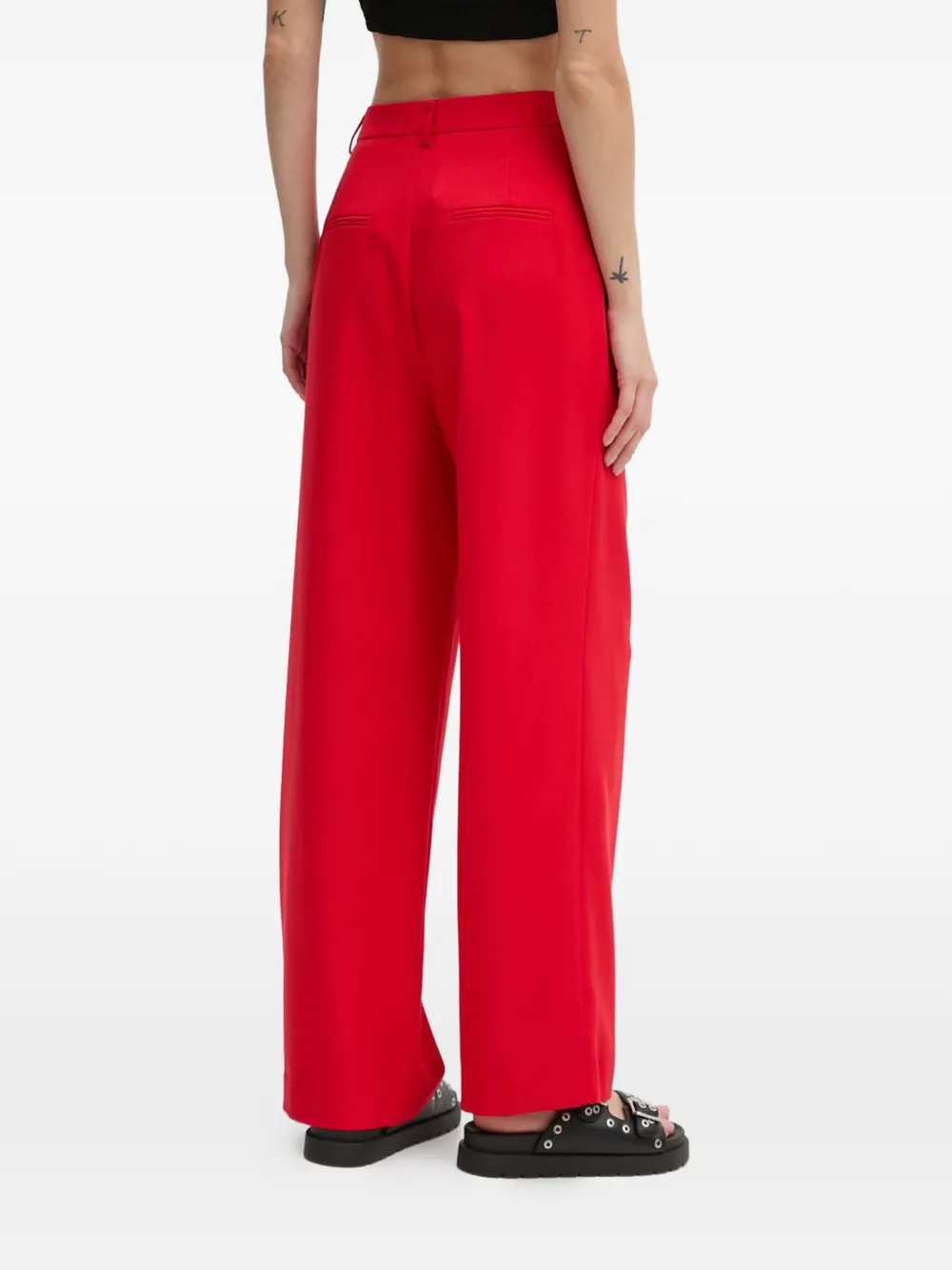 NEVER FULLY DRESSED Plooibroek Rood