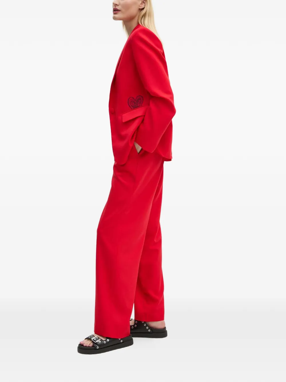NEVER FULLY DRESSED Plooibroek Rood