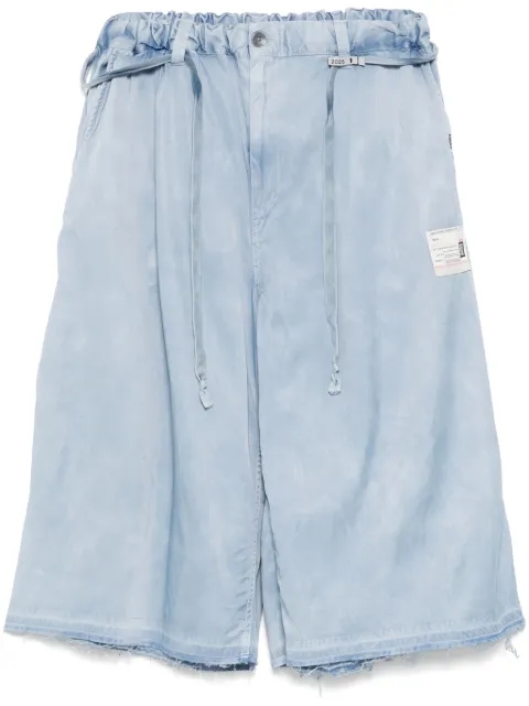 Maison MIHARA YASUHIRO C/R bleached shorts