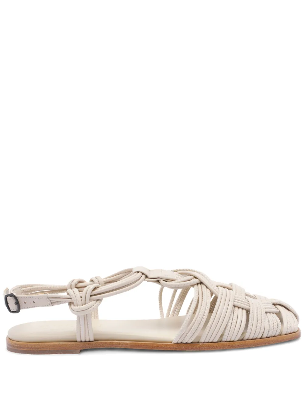 Hereu leather sandals Neutrals