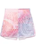 BLUE SKY INN Damier Check shorts - Pink