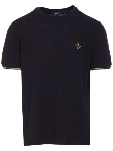 Herno logo-embroidered T-shirt