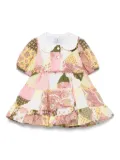 ETRO KIDS patchwork-print dress - Pink