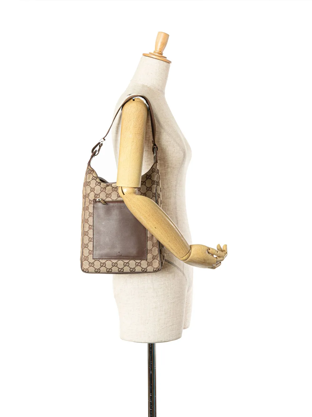 Gucci Pre-Owned 2000-2015 GG Canvas shoulder bag - Bruin