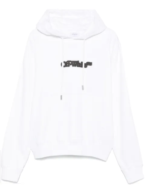 Off-White هودي بزينة أسهم