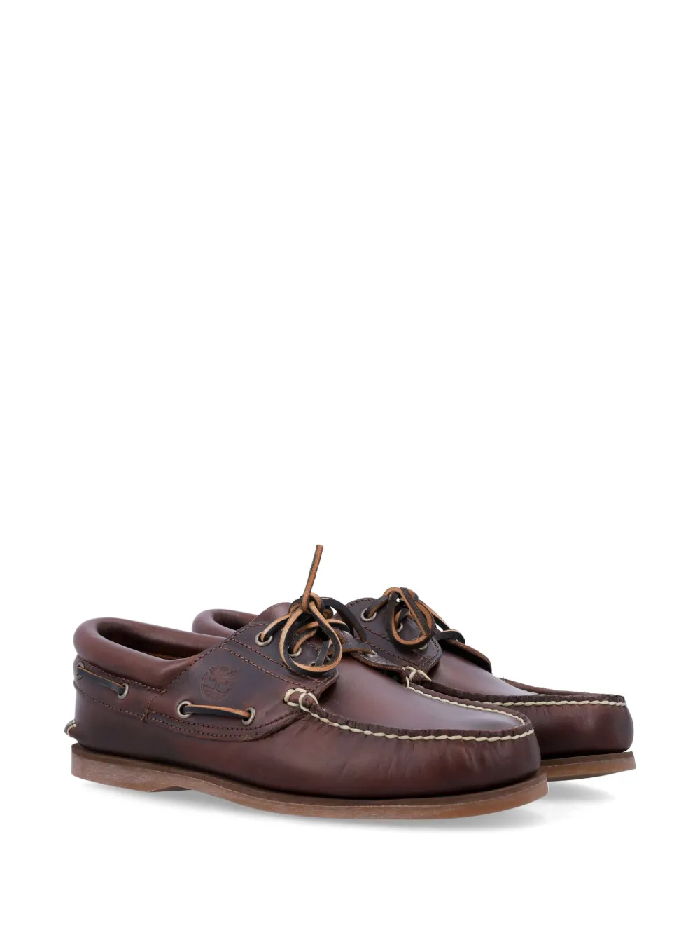 Timberland 3-Eye boat shoes - Bruin