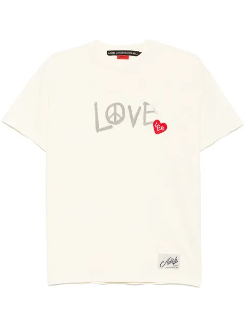 Andersson Bell playera con estampado gráfico