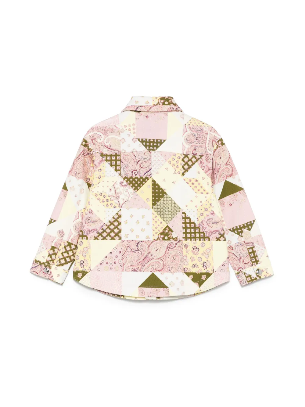 ETRO KIDS Jack met patchwork-print - Roze