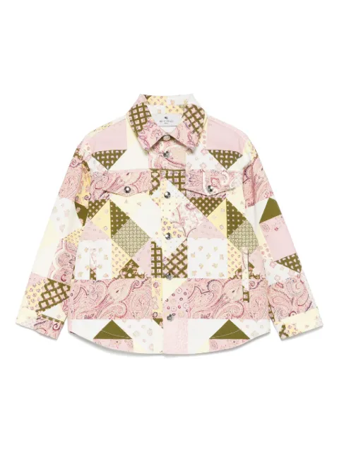 ETRO KIDS patchwork-print jacket