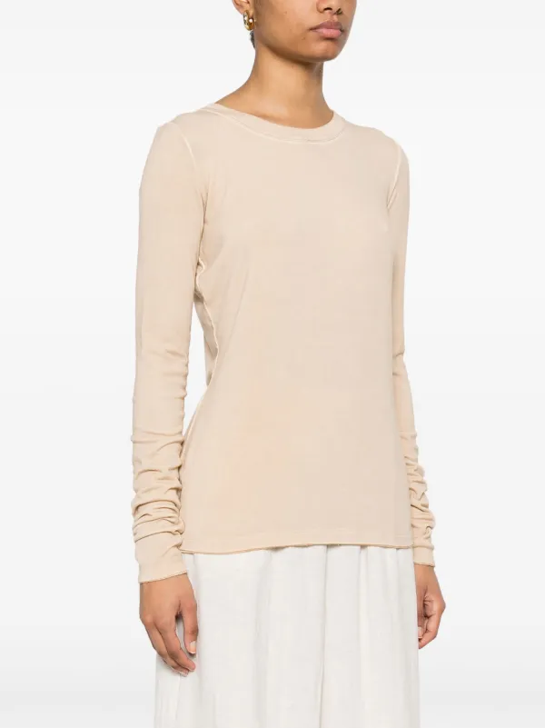 Tシャツ・カットソー UMA WANG SS25 TATA TOP (UW1036 UW900) tata top woman black - UMA WANG - d — 2