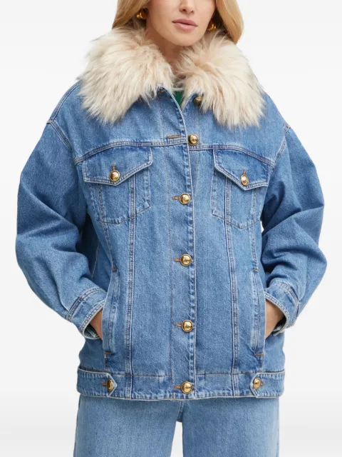 LUISA SPAGNOLI drop-shoulder denim jacket