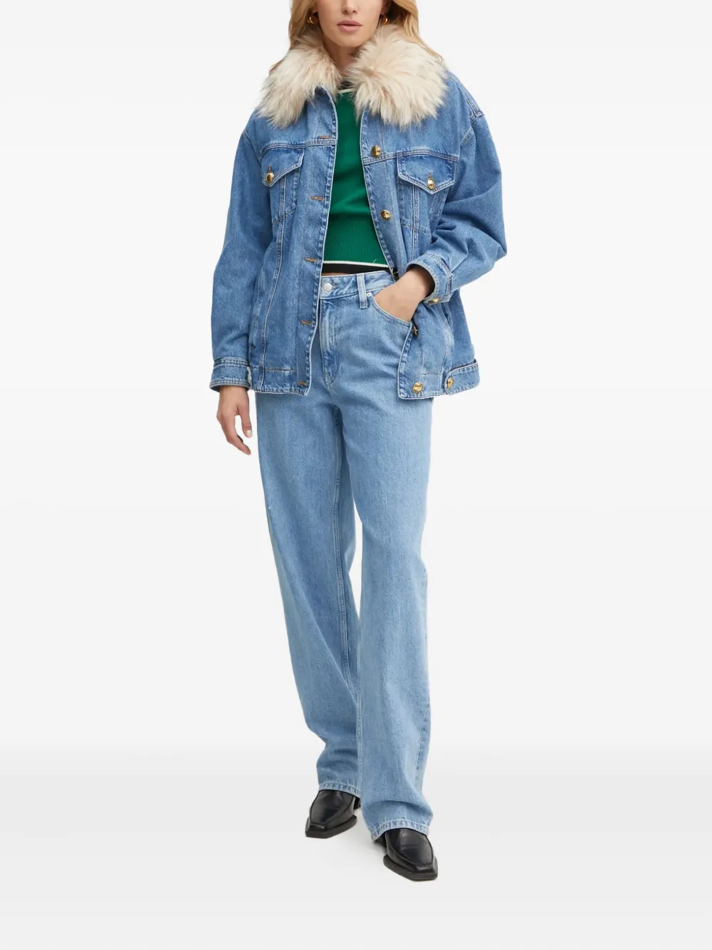 LUISA SPAGNOLI drop-shoulder denim jacket | Denim Jackets | Image 2