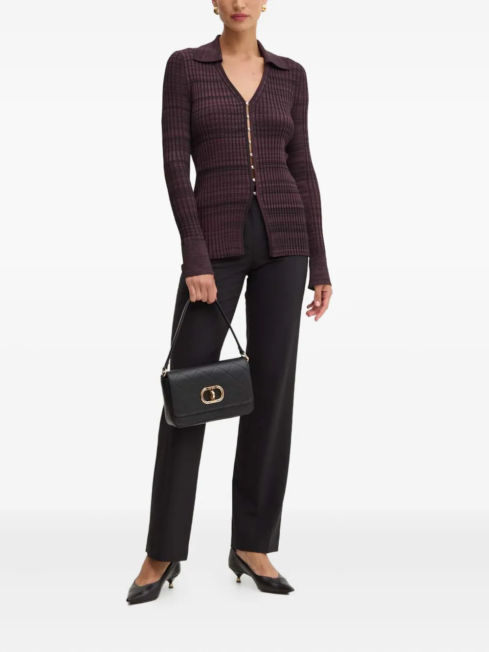 Luisa Spagnoli Olmeto Trousers In Black