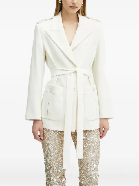 LUISA SPAGNOLI pocket belted blazer