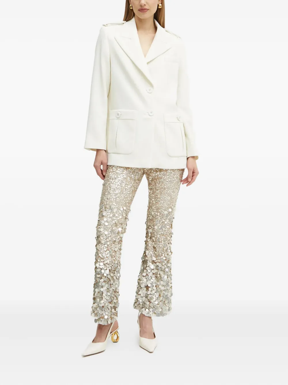 LUISA SPAGNOLI Sakko mit Gürtel | Blazer | Image 2