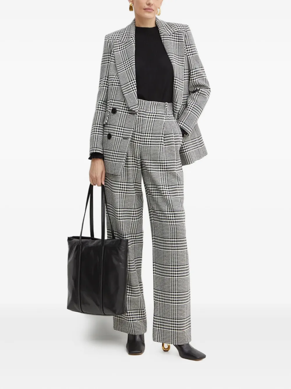 LUISA SPAGNOLI houndstooth-pattern trousers | Tailored Trousers | Image 2