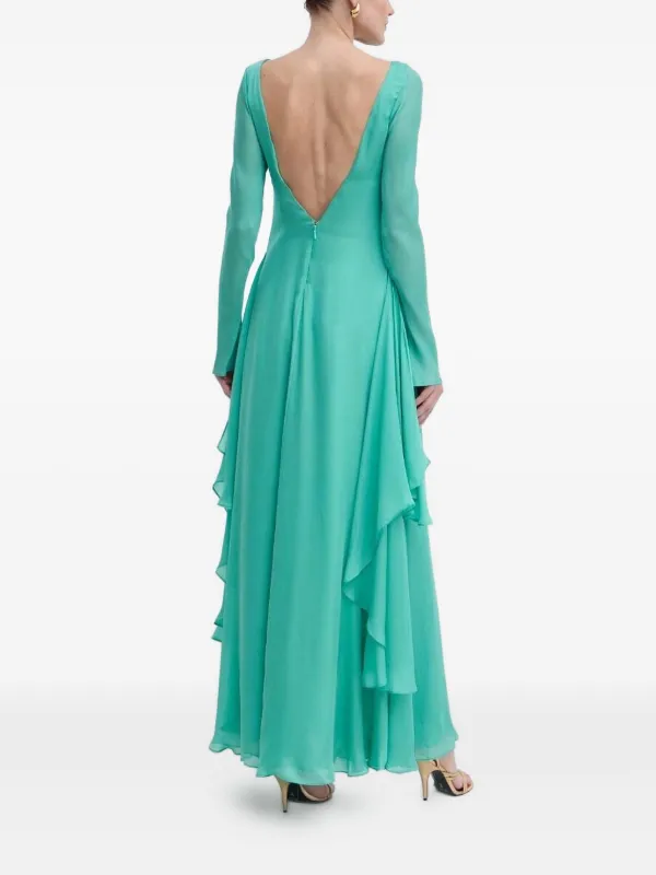 luisa maxi dress Luisa Ruffle Maxi Dress