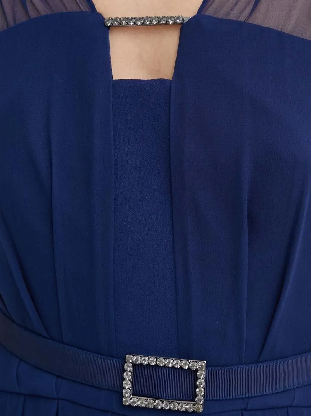 Luisa Spagnoli Embellished Jumpsuit In Blue