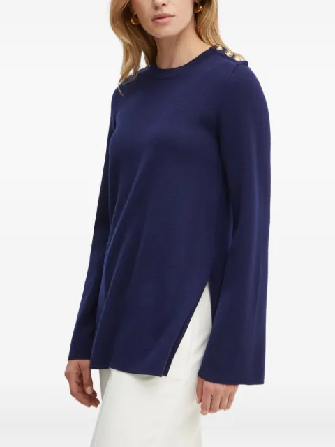 LUISA SPAGNOLI button-detail sweater 