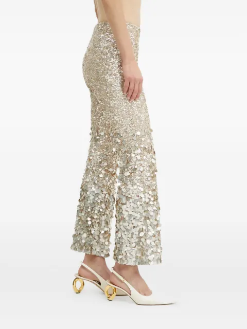 LUISA SPAGNOLI sequin-embellished trousers