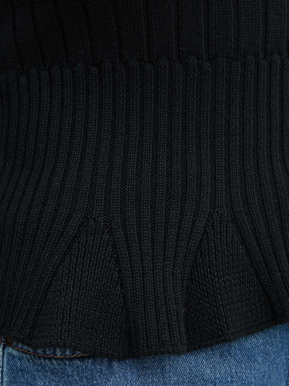 Luisa Spagnoli Wool Sweater In Black