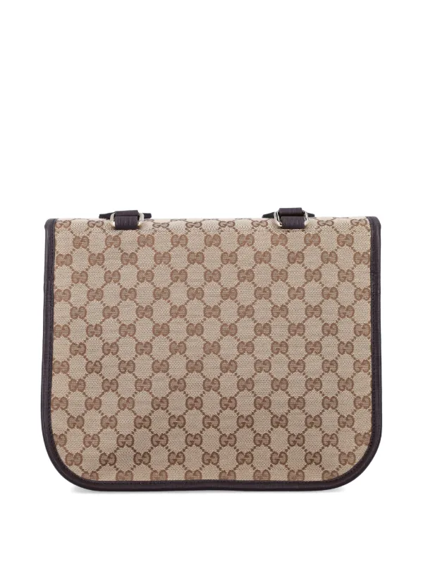 Gucci Kids GG メッセンジャーバッグ | ニュートラル | FARFETCH JP