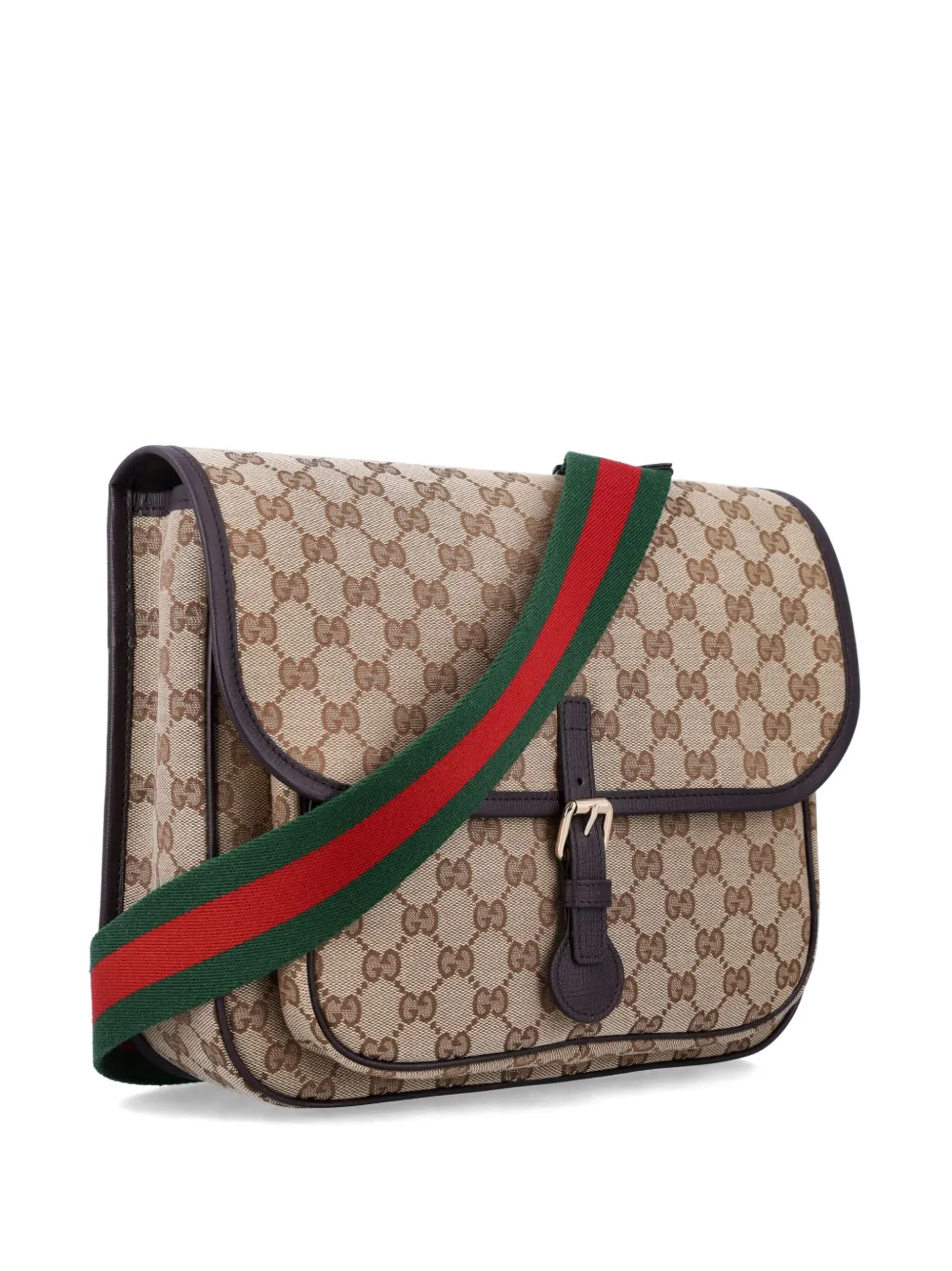 Gucci Kids GG canvas messengertas Beige