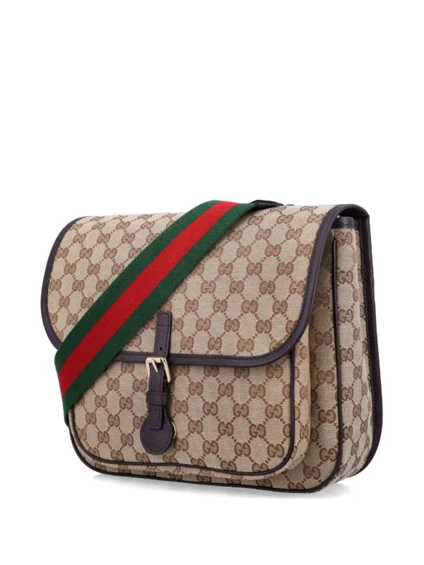 Gucci Kids GG メッセンジャーバッグ | ニュートラル | FARFETCH JP