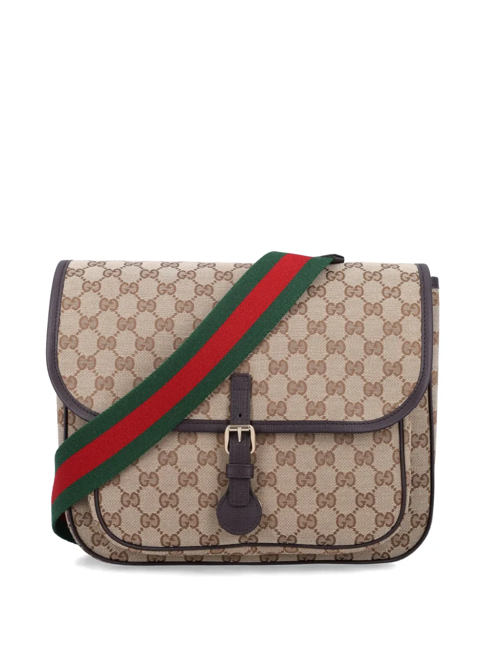 Gucci Kids GG canvas messengertas Beige