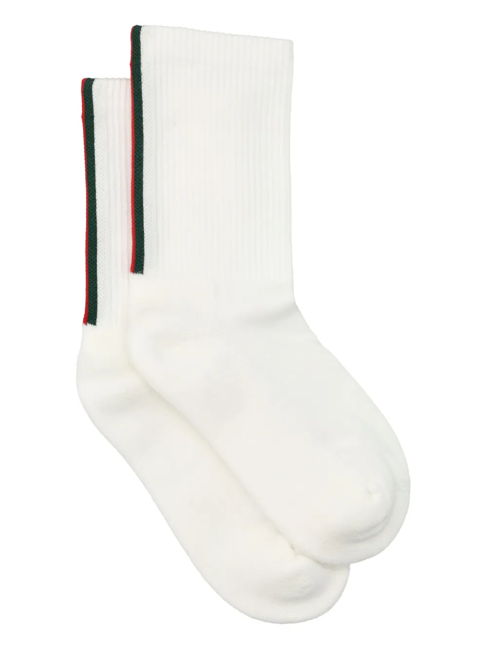 Gucci Kids Par de meias com faixa Web | Branco | Image 1