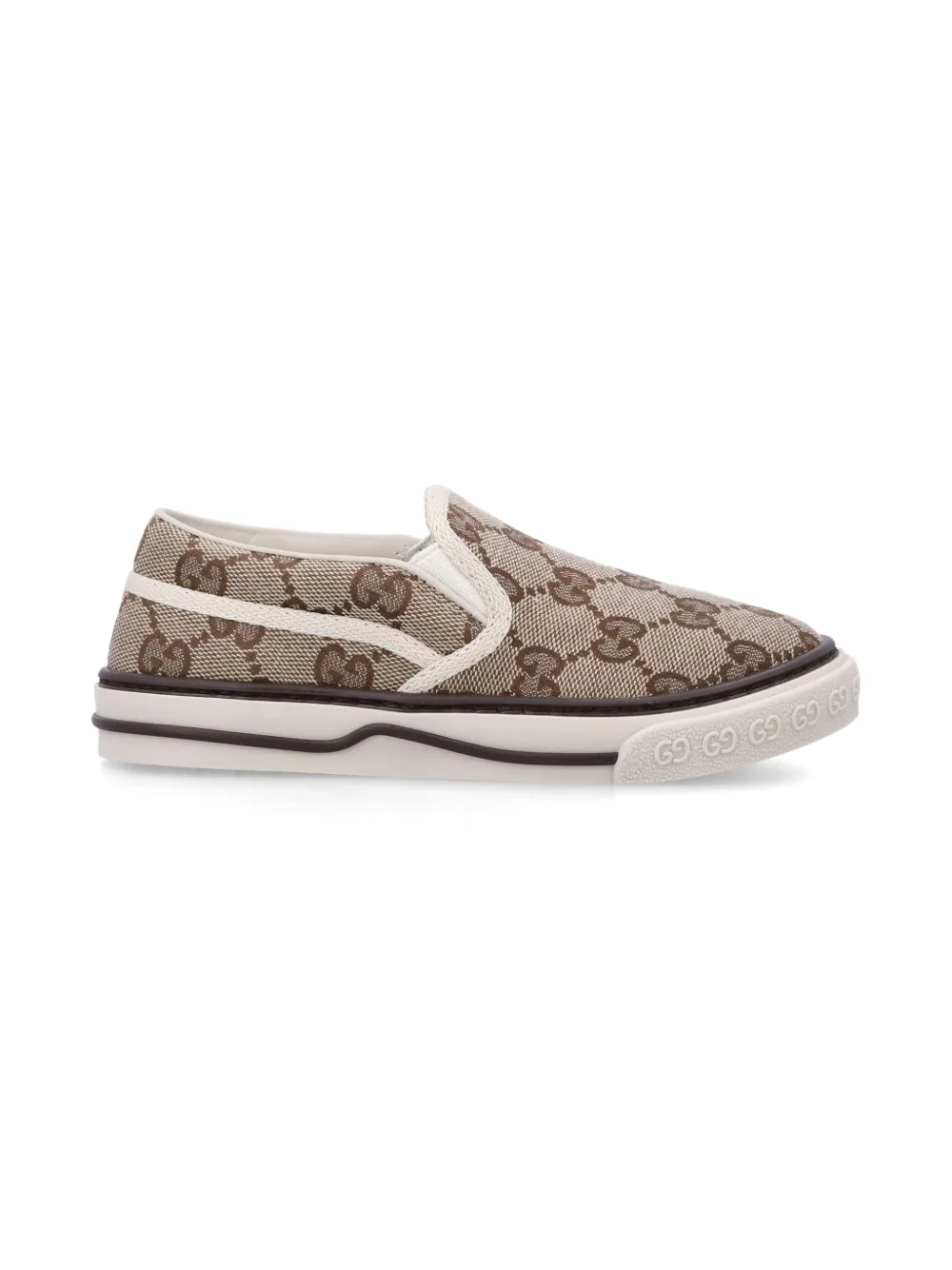 Gucci Kids Original GG slip-on sneakers - Beige