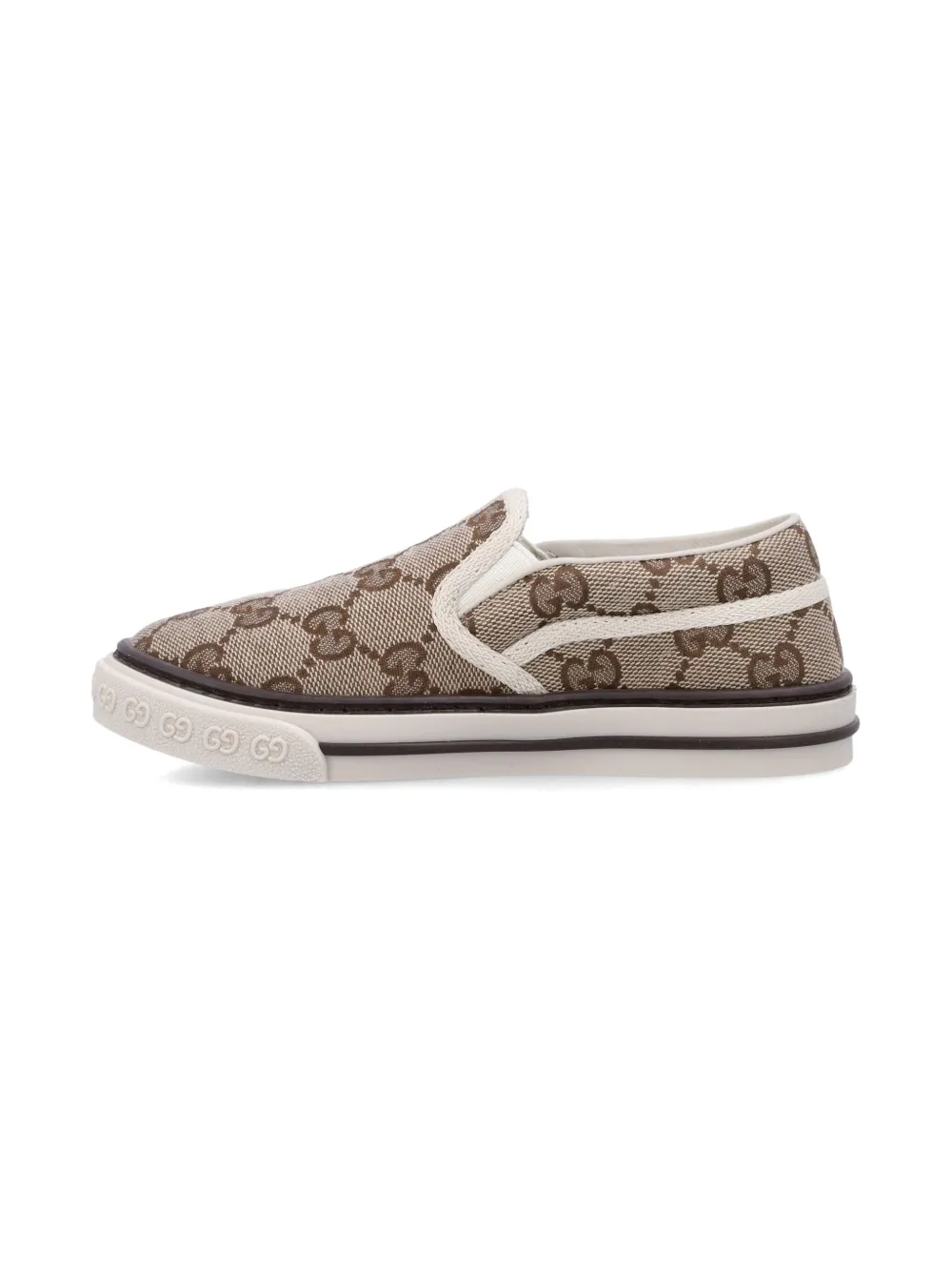 Gucci Kids Original GG slip-on sneakers Beige