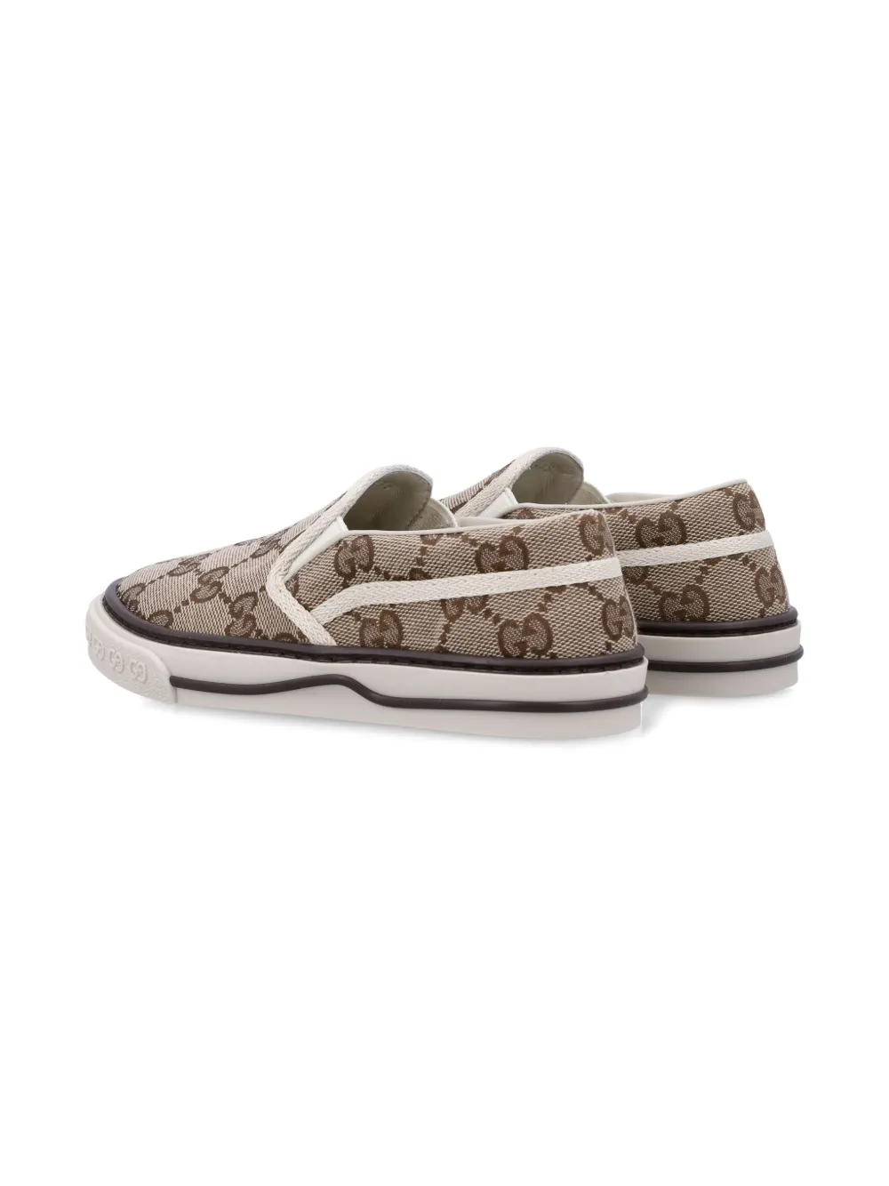 Gucci Kids Original GG slip-on sneakers Beige