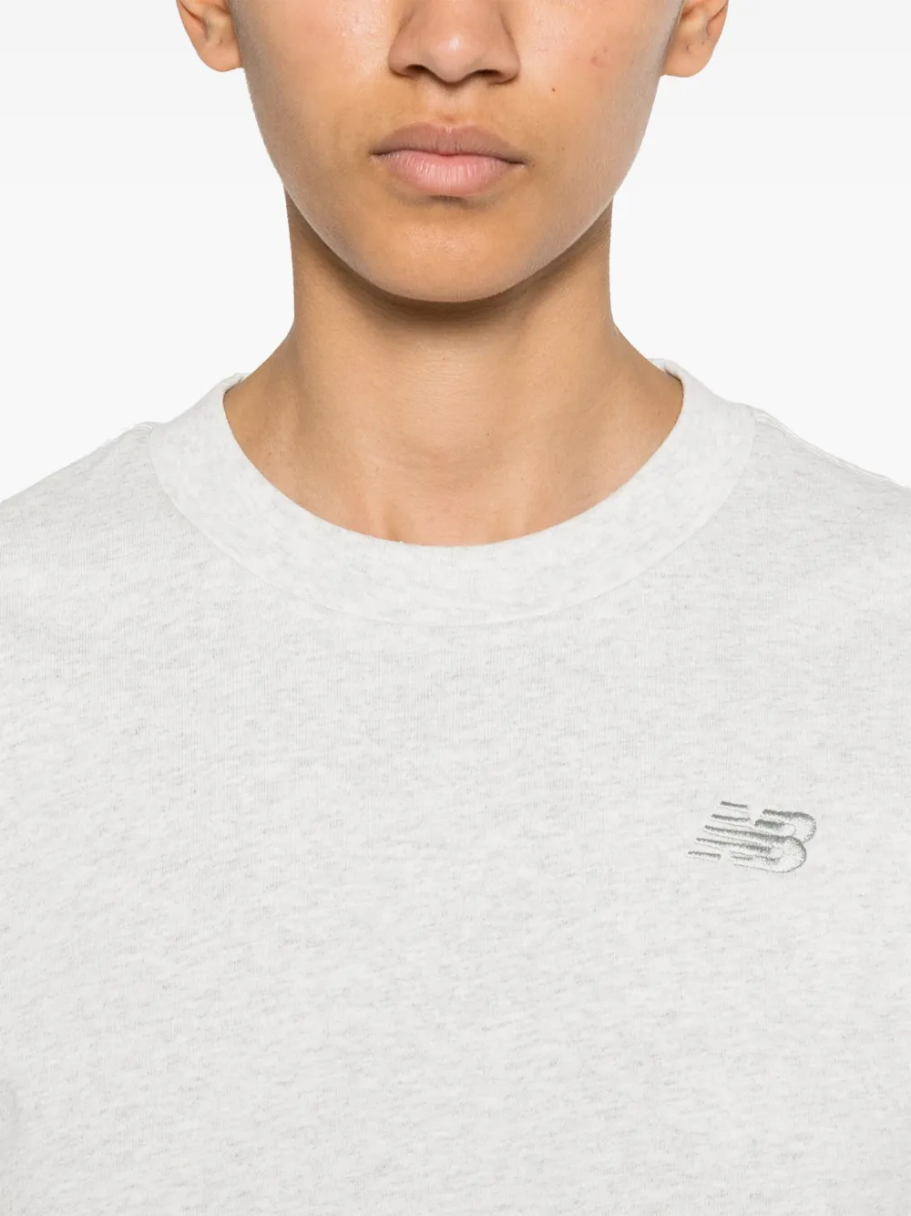 New Balance Jersey T-shirt Grijs