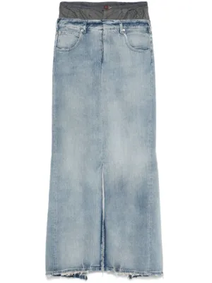 Maison Margiela Skirts | Denim Maxi Skirts | FARFETCH