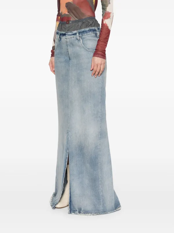 【美品・定価18万円】Maison Margiela　デニムスカート　40サイズ 美品・定価18万円】Maison Margiela デニムスカート 40サイズ