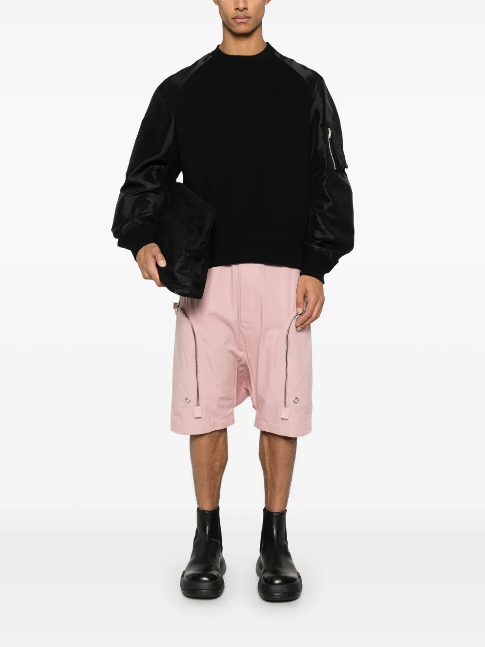 sacai sudadera con bolsillo y cierre | Sudaderas | Image 2