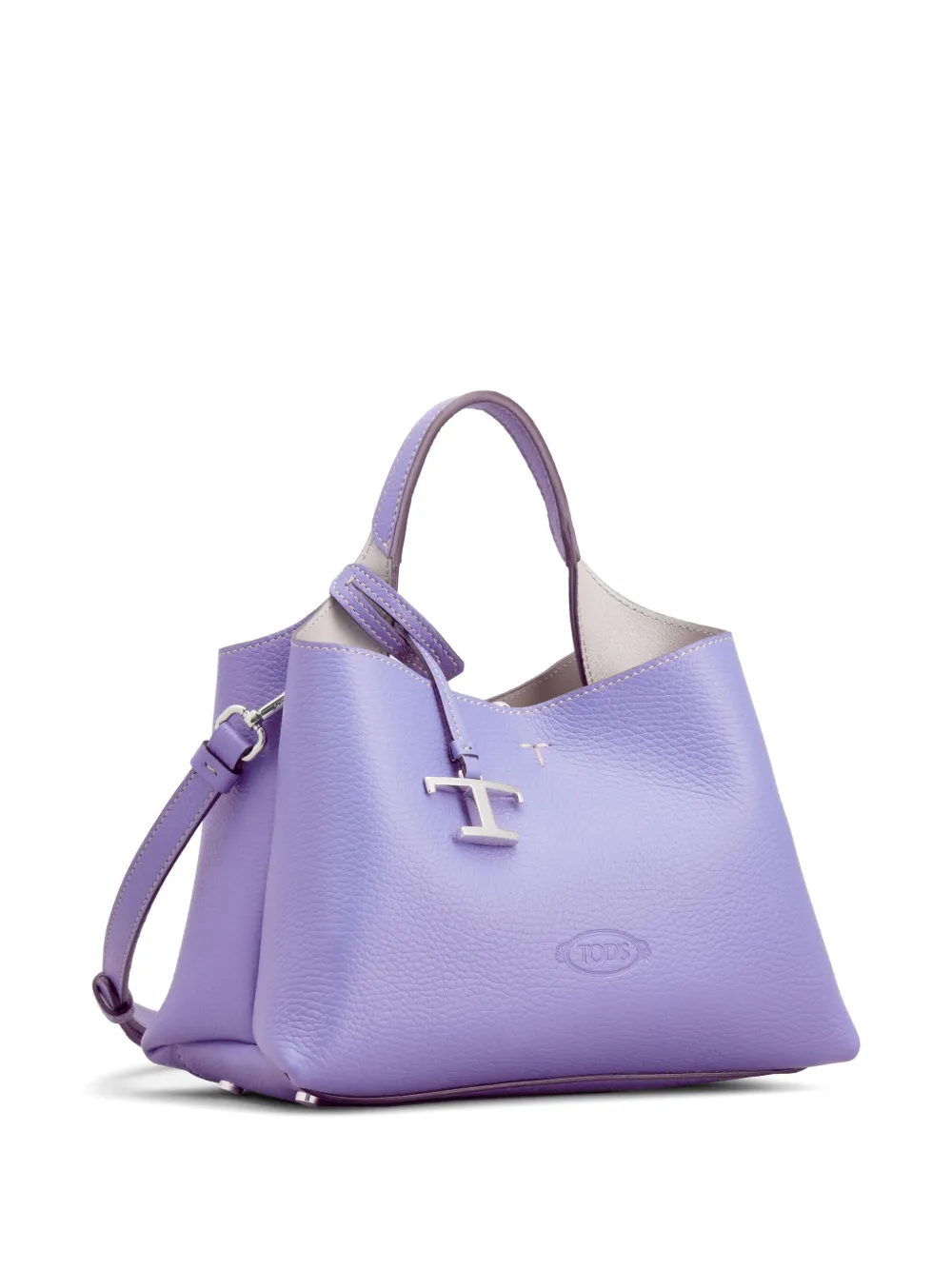Tod's T Timeless-charm tote bag - Paars