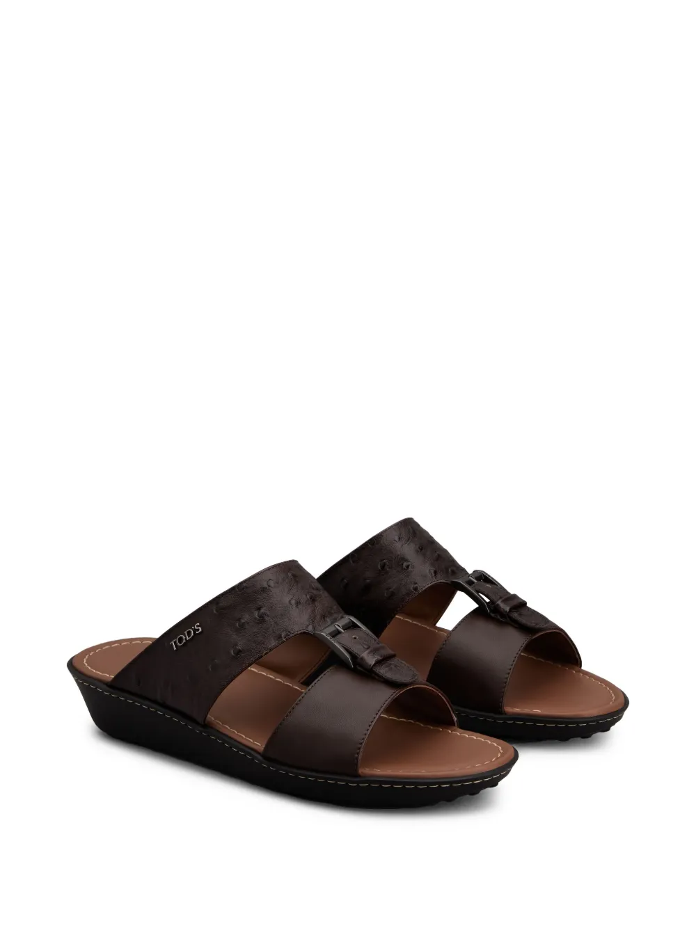 Tod's leather sandals - Bruin