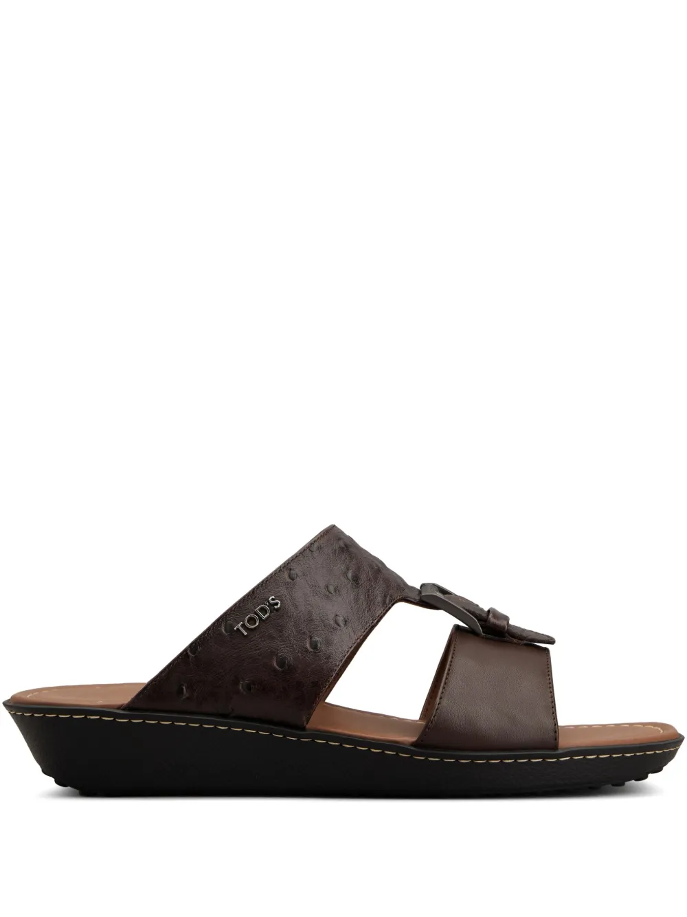 Tod's Leren sandalen Bruin