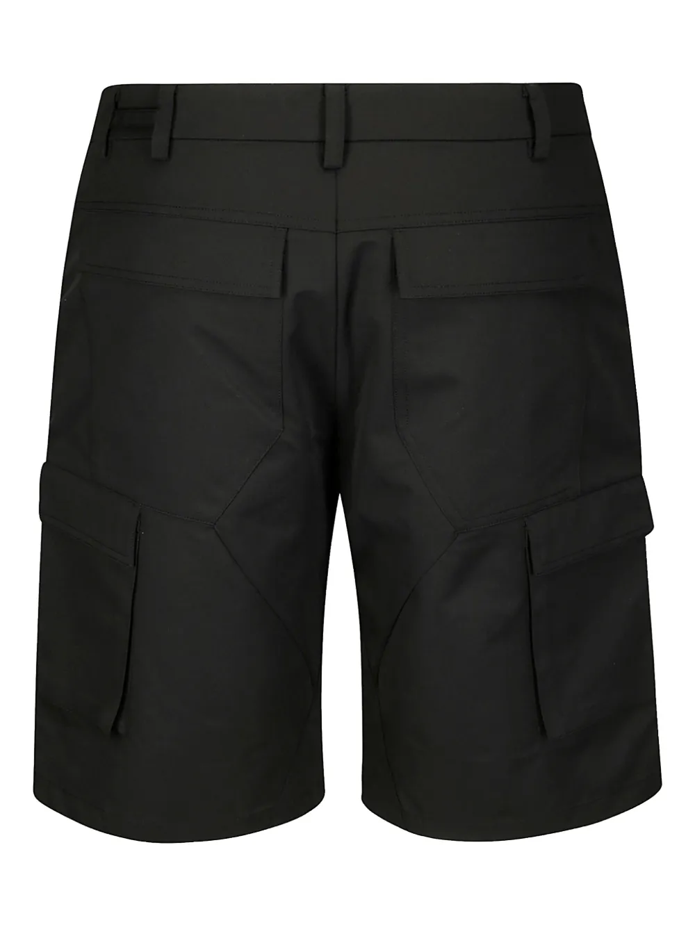 HELIOT EMIL Cellulae cargo shorts - Zwart