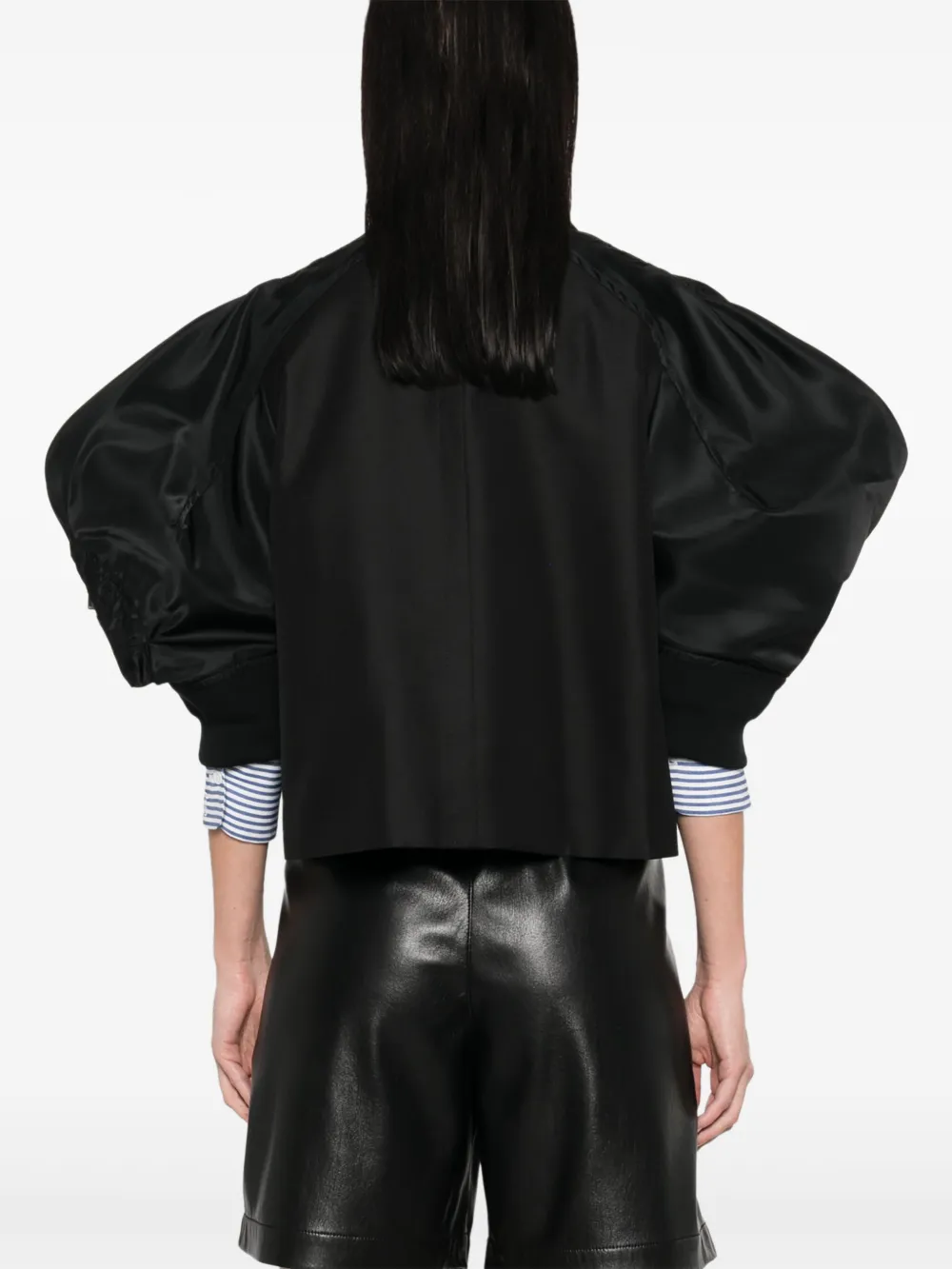 sacai Jack met korte mouwen Zwart