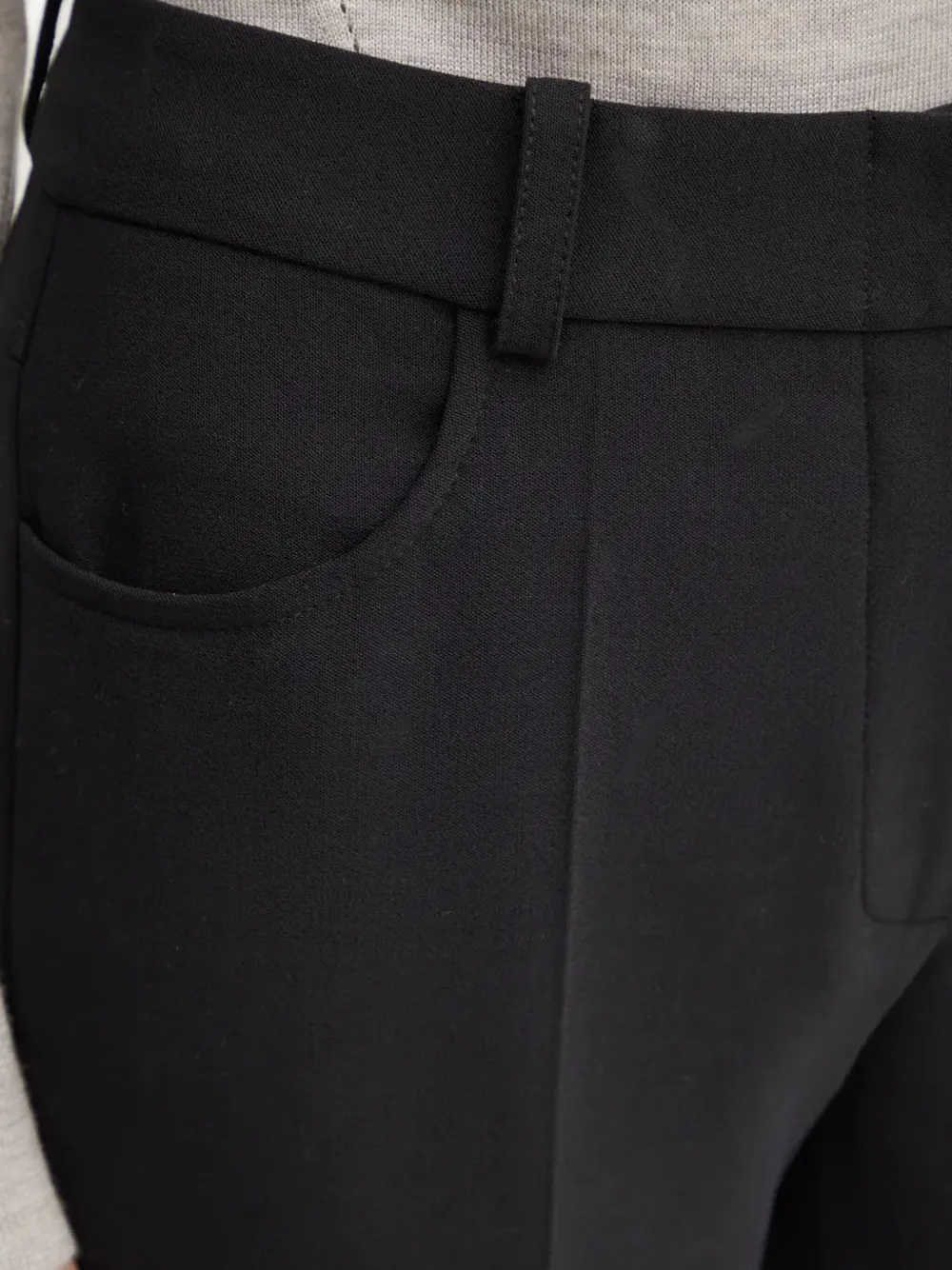 LUISA SPAGNOLI Cropped broek Zwart
