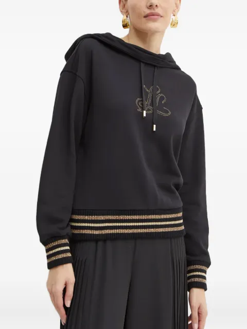 LUISA SPAGNOLI sudadera con capucha y logo